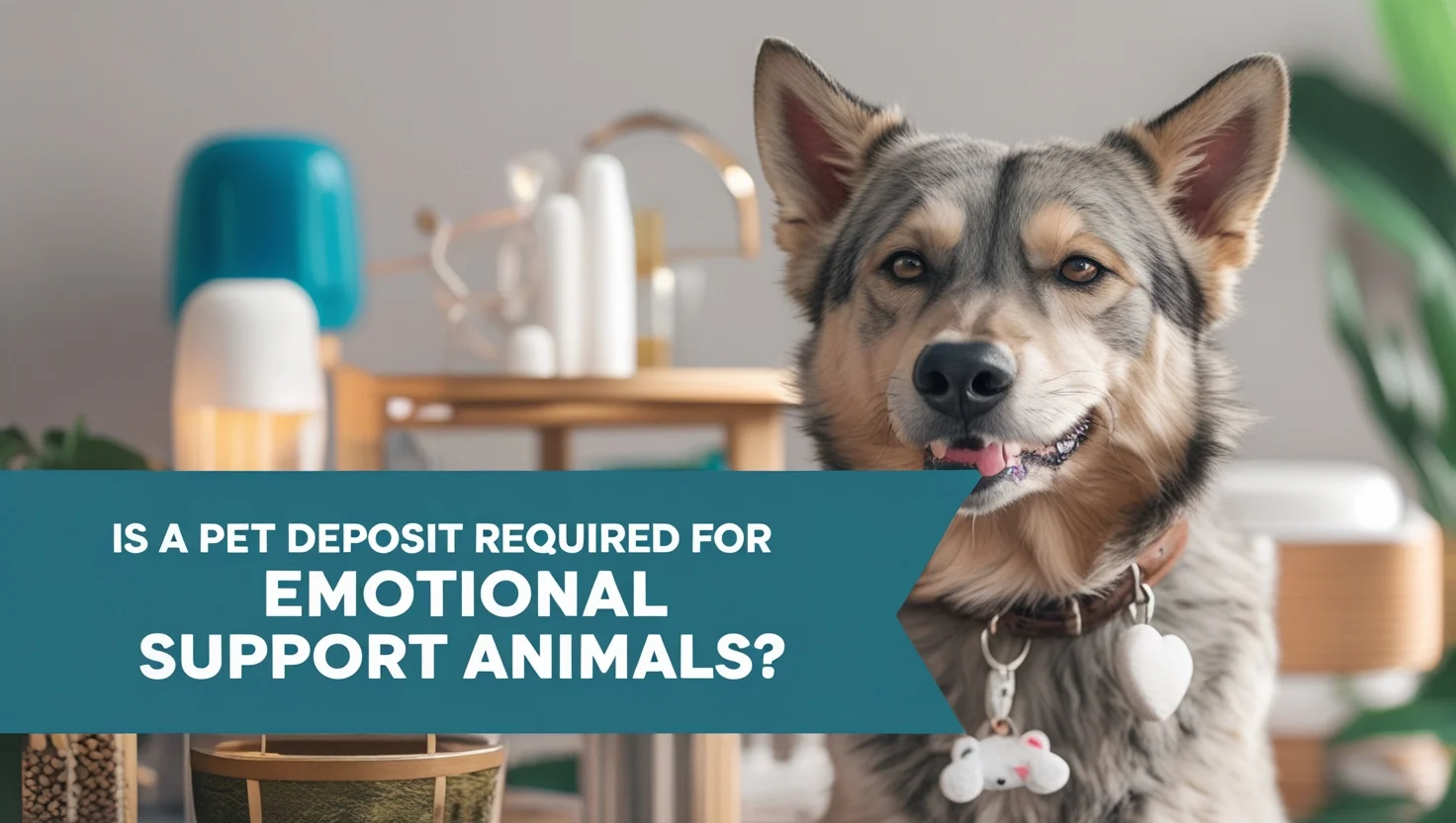 emotional support animal and pet deposit​
